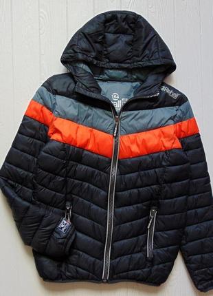 Rehall. размер 14 лет, рост 164 см. яркая демисезонная куртка для парня