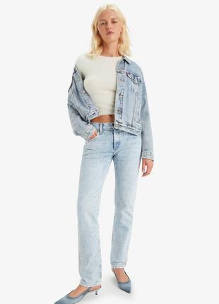 Женские прямые джинсы levi's middy straight