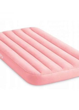 Intex матрац 66803 np від 3 до 10 років, одномісний, розмір 157х88х18 см рожевий