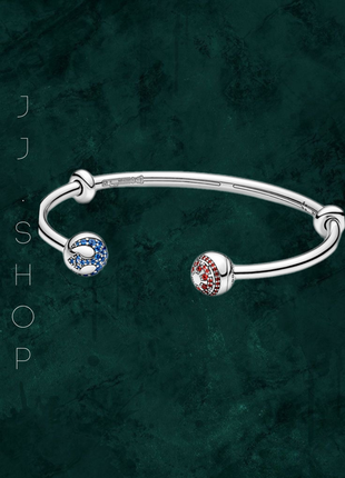 Срібний браслет pandora зоряні війни з темною та світлою сторонами 591139c01