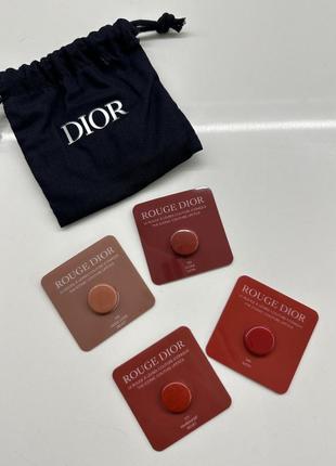 Набір пробників помад dior rouge