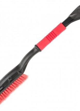 Щетка со скребком 61см. intertool at-0116