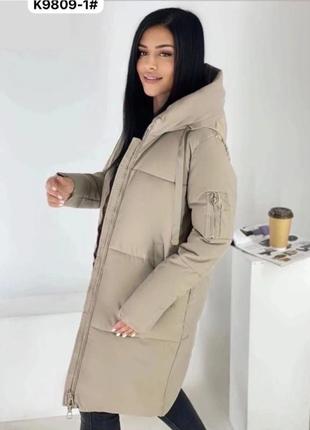 Жіноча куртка зимова m, l, xl, 2xl - (#1407)