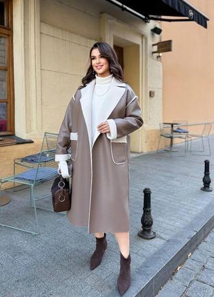 Дубленка экокожа