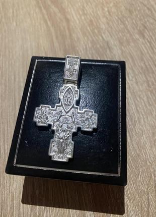 Крестик серебро