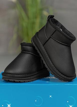 Детские угги black 4