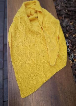 Асиметрична шаль - бактус