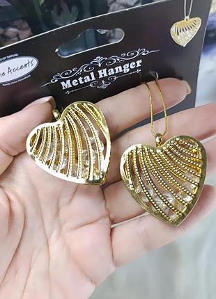 Золотые украшения металлические подвески новогодние и рождественские игрушки