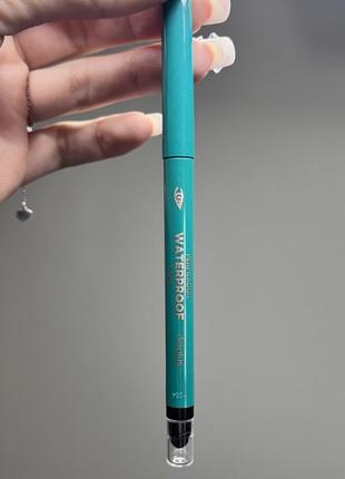 Олівець для очей зелений deliplus 07