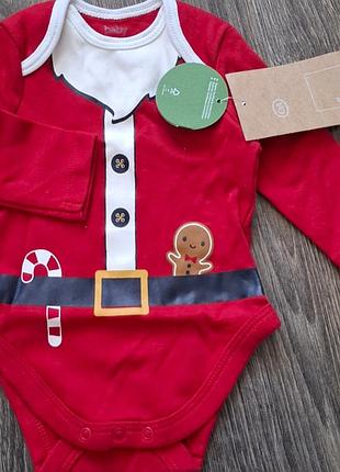 Боди новогоднее 56 см