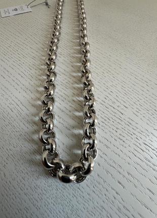 Цепь шопард серебро 925