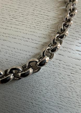 Цепь шопард серебро 925