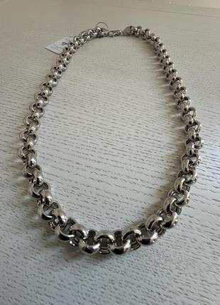Цепь шопард серебро 925