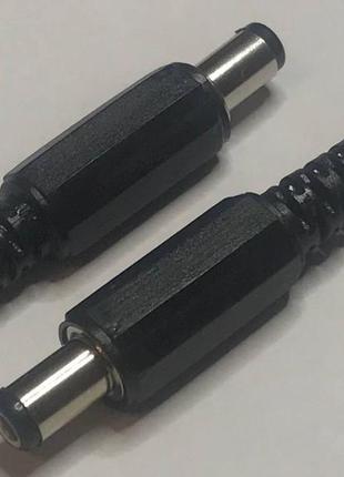 Штекер живлення прямий 5.5x2.1mm