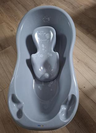 Ванночка tega baby 102см + гірка