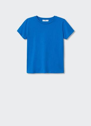 Синя жіноча футболка2 фото