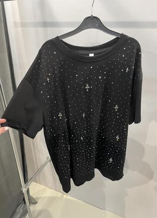 Футболка в стиле chrome hearts