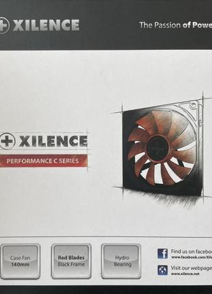 Вентилятор xilence 140 мм xpf140.r red