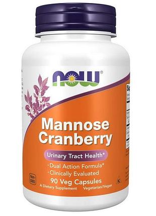 Маноза і журавлина now mannose cranberry 90 veg caps