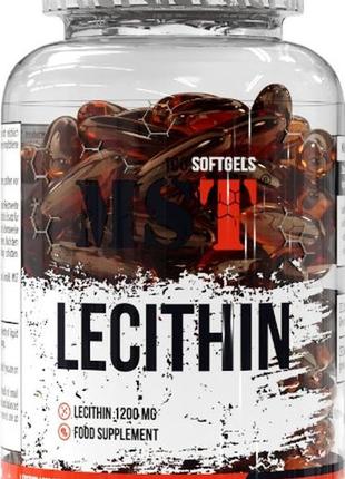 Лецитин соевый mst lecithin 1200 mg 100 капсул