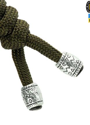 M-tac темляк zeus stainless steel olive3 фото