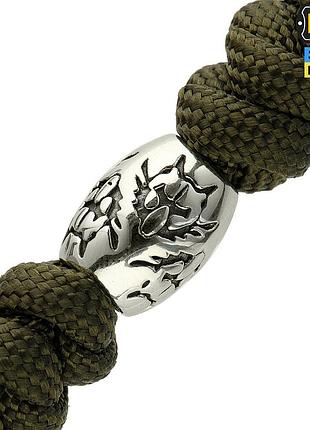 M-tac темляк zeus stainless steel olive4 фото