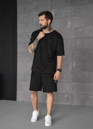 Костюм stone  island  black ра4927
