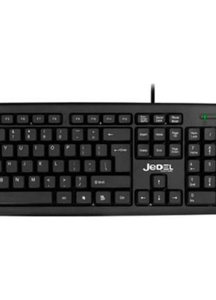 Проводная клавиатура и мышь jedel combo g10 комплект