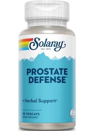 Для поддержания простаты solaray prostate defense 90 veg caps