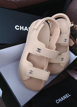 1136 сандалии в стиле chanel dad sandals