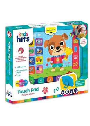 Интерактивный планшет "веселый щенок" kh02/001, 200 вопросов по 12 темам