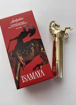 Оригінал помада isamaya відтінок luckykiss