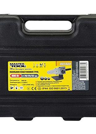 Паяльник пластиковых труб mastertool - 800вт x 20-32мм 3