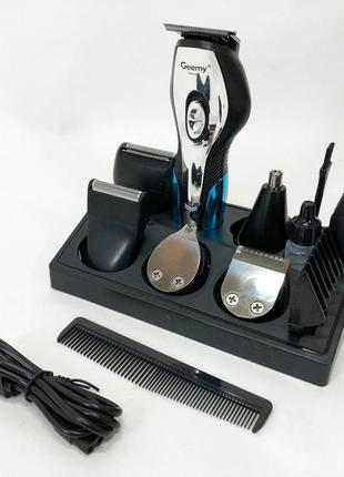 Машинка для стрижки, тример чоловічий gemei gm-562, машинка для стрижки голови, з насадками для бороди|ціна-якість|