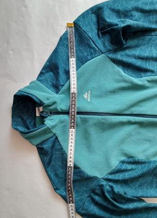 Decathlon кофта жіноча флісова бірюзова 302608 mh520 w fleece turquoise5 фото
