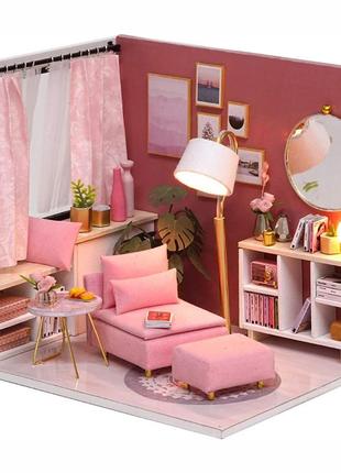 Кукольный дом конструктор diy cute room h-017 счастливое время