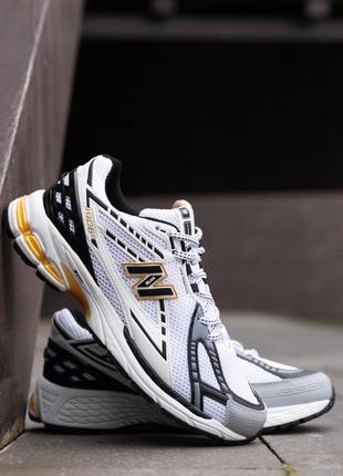 New balance 1906r white gold silver black