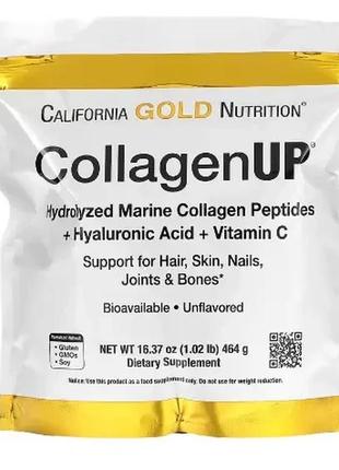 Морський коллаген California gold nutrition, collagenup, коллагенup 464gram оригинал сша