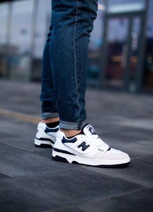 Кросівки new balance 550 white blue 44