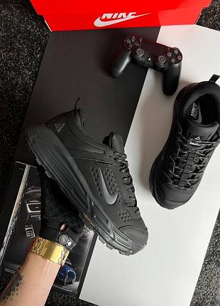 Чоловічі кросівки nike acg running black grey