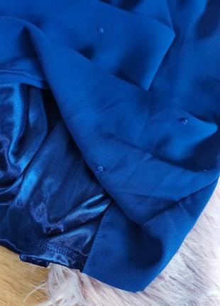 Синє плаття для вагітних , розмір l4 фото