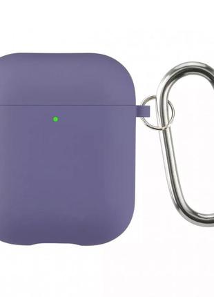 Airpods pro case microfiber — lavender gray (12)