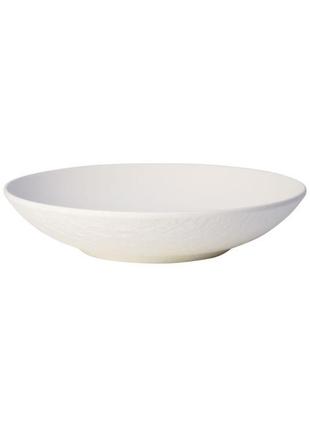 Villeroy & boch manufacture rock (10-4240-2536) глубокая тарелка, 23.5 см новая!!!