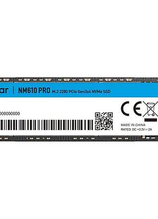 Ssd накопичувач lexar nm610 pro 1 tb m.2 (lnm610p002t-rnnng)