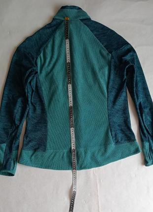 Decathlon кофта жіноча флісова бірюзова 302608 mh520 w fleece turquoise9 фото