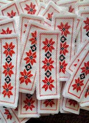 Закладка для книги. вышитая закладка для книги.