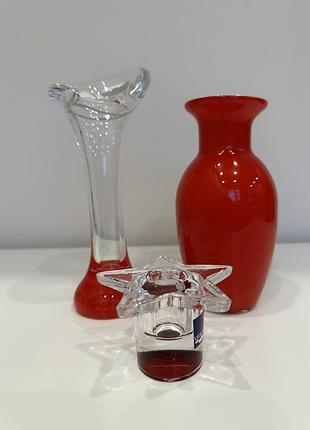 Хрустальная вазочка, винтаж, геомания