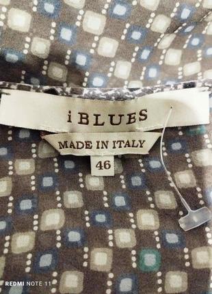602.романтическая шелковая блузка итальянского бренда класса люкс i blues, made in italy6 фото