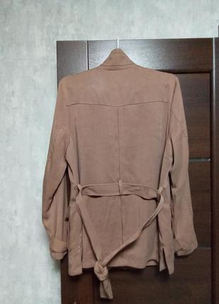 Брендовый новый пиджак-куртка р.144 фото