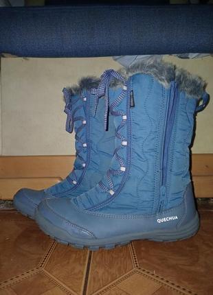 Сапоги decathlon на девочку 23см